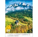 Kalendarz ścienny POLSKIE GÓRY 13-kartkowe- 330mm x 500mm Jotan (W117)