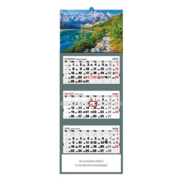 Kalendarz ścienny TATRY trójdzielne A3+ Jotan (T44)