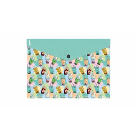 Teczka plastikowa BUBBLE TEA A4 mix Biurfol (TKN-A4-37) Teczka plastikowa BUBBLE TEA A4 mix Biurfol (TKN-A4-37)