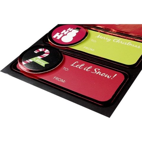 Etykieta samoprzylepna Craft-Fun Series 3D Boże Narodzenie [mm:] 90x38 Titanum (182206)