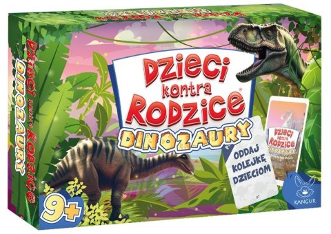 Gra karciana Kangur Dzieci kontra rodzice dinozaury Gra karciana Kangur Dzieci kontra rodzice dinozaury