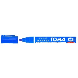 Marker olejowy Toma niebieski 2,5mm okrągła końcówka (TO-440 1 2)