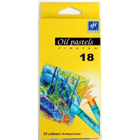 Pastele olejne Firster 18 kol. (FOP-18) Pastele olejne Firster 18 kol. (FOP-18)