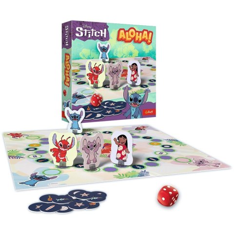 Gra planszowa Stitch Aloha!" Trefl (02657) Gra planszowa Stitch Aloha!" Trefl (02657)