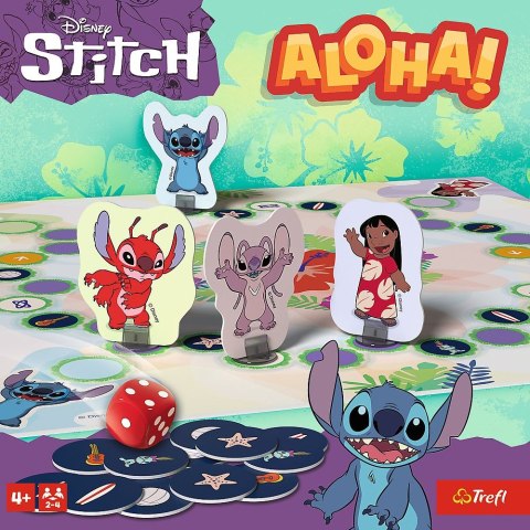 Gra planszowa Stitch Aloha!" Trefl (02657) Gra planszowa Stitch Aloha!" Trefl (02657)