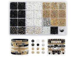 Koraliki dla dziewczynki zestaw do robienia bransoletek Adar (625655)