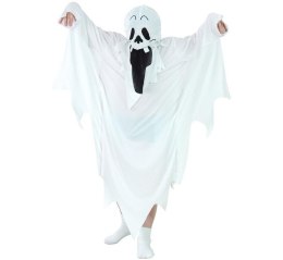 Kostium Zestaw Duch (kostium, kaptur), rozm.120/130 cm Godan (SL-DH12)