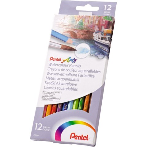 Kredki akwarelowe 12 kol. Pentel (CB9-12U)