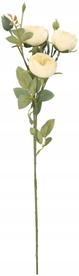 Kwiaty bukiet róż 66cm kremowy Home And Garden (9349)