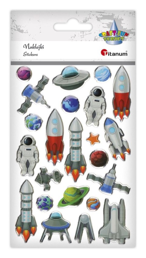 Naklejka (nalepka) Craft-Fun Series kosmos Titanum (HFF-2) Naklejka (nalepka) Craft-Fun Series kosmos Titanum (HFF-2)