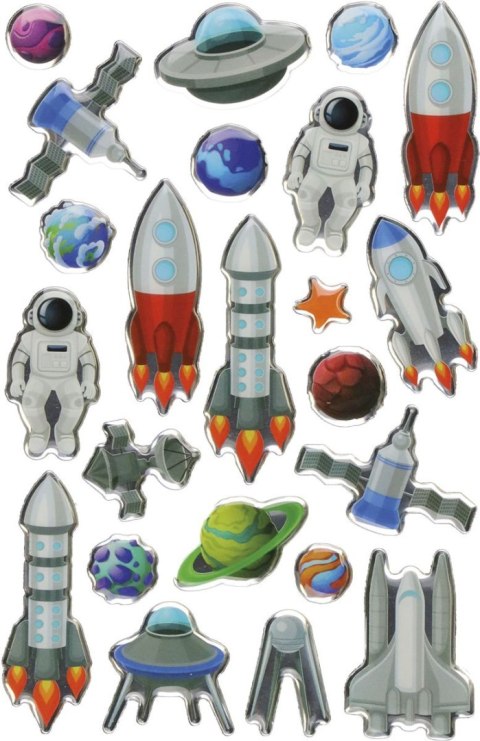 Naklejka (nalepka) Craft-Fun Series kosmos Titanum (HFF-2) Naklejka (nalepka) Craft-Fun Series kosmos Titanum (HFF-2)