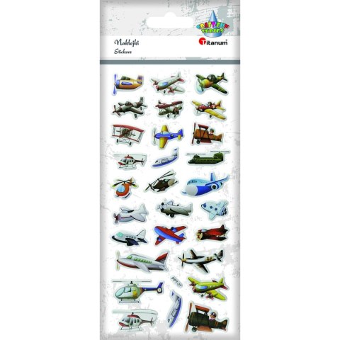Naklejka (nalepka) Craft-Fun Series maszyny latające Titanum (PPT27) Naklejka (nalepka) Craft-Fun Series maszyny latające Titanum (PPT27)