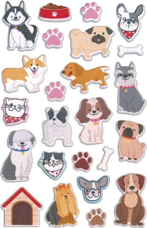 Naklejka (nalepka) Craft-Fun Series psy Titanum (HFF-6)