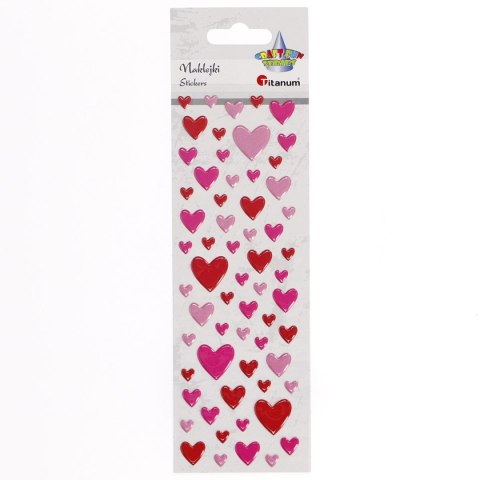 Naklejka (nalepka) Craft-Fun Series serca Titanum (ATD06)