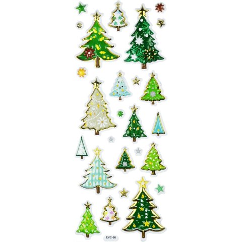 Naklejki świąteczne Craft-Fun Series choinki Titanum (EVC-08) Naklejki świąteczne Craft-Fun Series choinki Titanum (EVC-08)