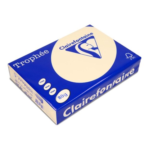 Papier kolorowy kolorowy A4 piaskowy 500k. 80g Trophee (xca41871) Papier kolorowy kolorowy A4 piaskowy 500k. 80g Trophee (xca41871)
