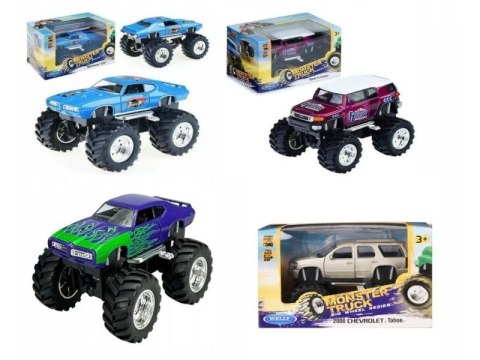 Samochód Big monster duże koła Welly (130-01370) Samochód Big monster duże koła Welly (130-01370)