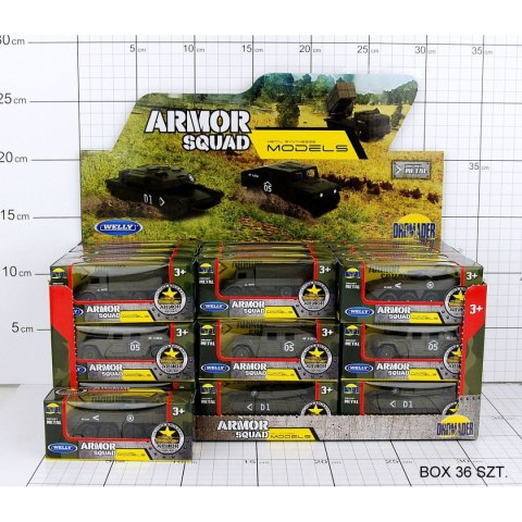 Samochód wojskowe, mix Welly (130-00461)