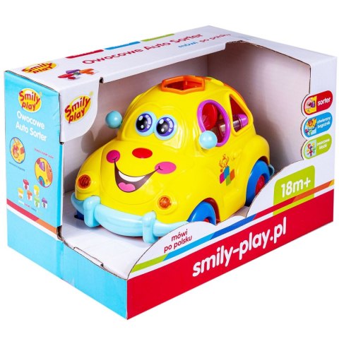Sorter Zabawne auto z muzyką i światłem Smily Play (SP83668) Sorter Zabawne auto z muzyką i światłem Smily Play (SP83668)