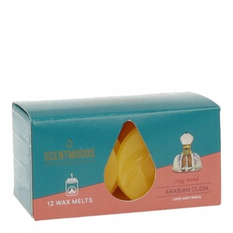 Świeca ScentMoods wosk zapachowy Arabian Oudh 12 sztuk żółty Pavoncella (8720935400226) Świeca ScentMoods wosk zapachowy Arabian Oudh 12 sztuk żółty Pavoncella (8720935400226)