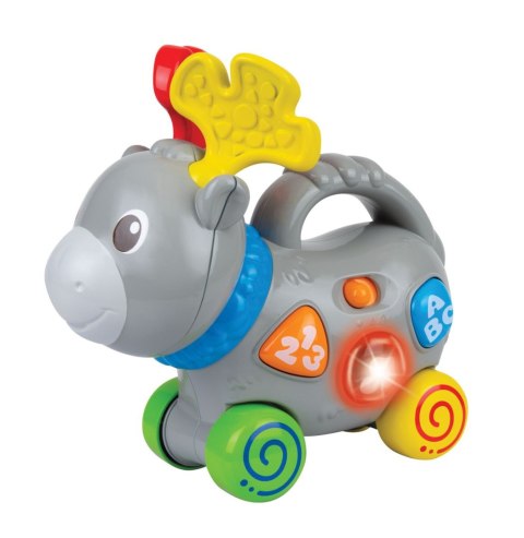 Zabawka dźwiękowa łoś jeżdżący Smily Play (000768) Zabawka dźwiękowa łoś jeżdżący Smily Play (000768)