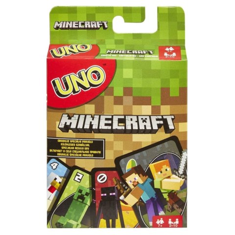 Gra karciana Minecraft Uno Junior Mattel (FPD61) Gra karciana Minecraft Uno Junior Mattel (FPD61)