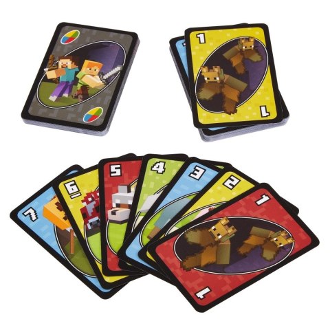 Gra karciana Minecraft Uno Junior Mattel (FPD61) Gra karciana Minecraft Uno Junior Mattel (FPD61)