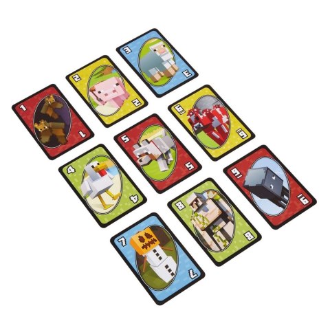 Gra karciana Minecraft Uno Junior Mattel (FPD61) Gra karciana Minecraft Uno Junior Mattel (FPD61)