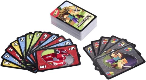 Gra karciana Minecraft Uno Junior Mattel (FPD61) Gra karciana Minecraft Uno Junior Mattel (FPD61)