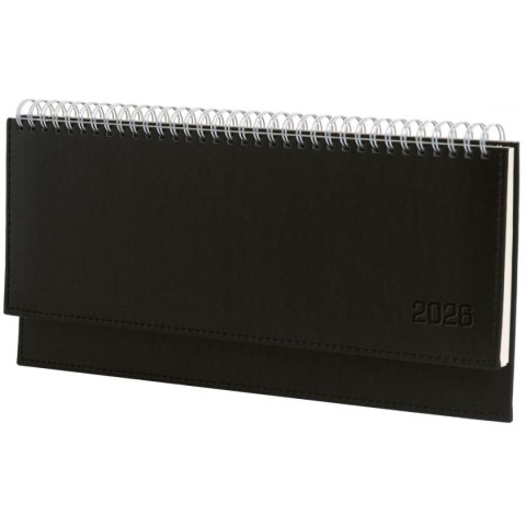 Kalendarz biurkowy CZARNY VIVELLA LEŻĄCY 300mm x 145mm Wydawnictwo Wokół Nas (KB 047 B)
