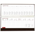 Kalendarz biurkowy CZARNY VIVELLA LEŻĄCY 300mm x 145mm Wydawnictwo Wokół Nas (KB 047 B)