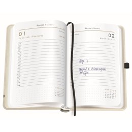 Kalendarz książkowy (terminarz) DZIENNY A5 Interdruk (METAL SAVAGE)