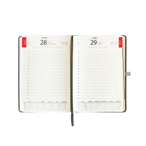 Kalendarz książkowy (terminarz) DZIENNY LUX książkowy A5 Avanti (KKA5DL)