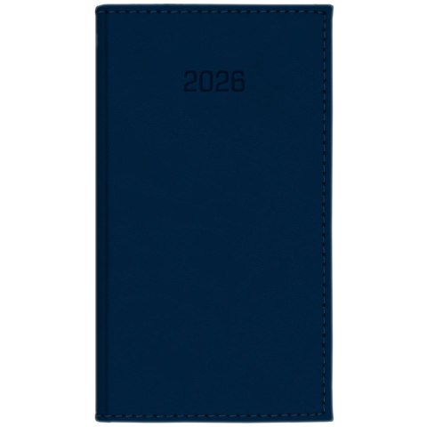 Kalendarz książkowy (terminarz) GRANATOWY VIVELLA TYGODNIOWY A6 (216 A6TB)
