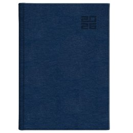 Kalendarz książkowy (terminarz) GRANATOWY aluminium TYGODNIOWY B5 (237 B5TB)