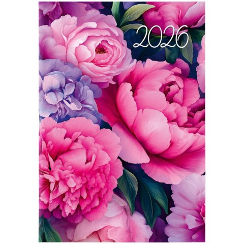 Kalendarz książkowy (terminarz) PCV BEZBARWNY A7 (A7 040 B -MIX)