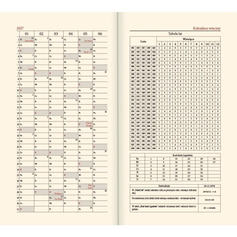 Kalendarz książkowy (terminarz) mix vivella kieszonkowy A6 Lucrum (11T) Kalendarz książkowy (terminarz) mix vivella kieszonkowy A6 Lucrum (11T)