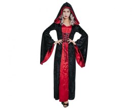 Kostium Strój dla dorosłych Rubinowa Wampirzyca (sukienka z kapturem), rozm. S Godan (SL-CZWS)
