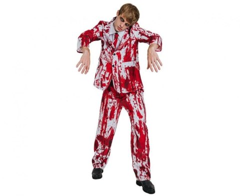 Kostium Zestaw dla dorosłych Krwawy Pan Młody (koszula, krawat, spodnie), rozm. 52 Godan (SL-KM52) Kostium Zestaw dla dorosłych Krwawy Pan Młody (koszula, krawat, spodnie), rozm. 52 Godan (SL-KM52)