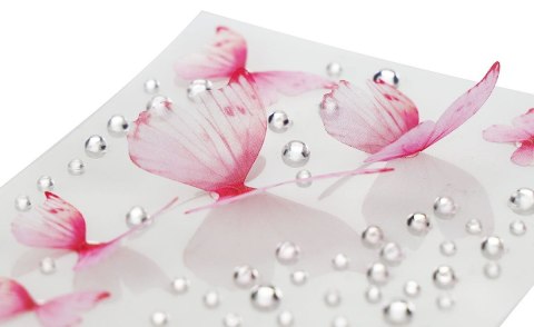 Kryształki Craft-Fun Series +motyle tkaninowe mix Titanum Kryształki Craft-Fun Series +motyle tkaninowe mix Titanum