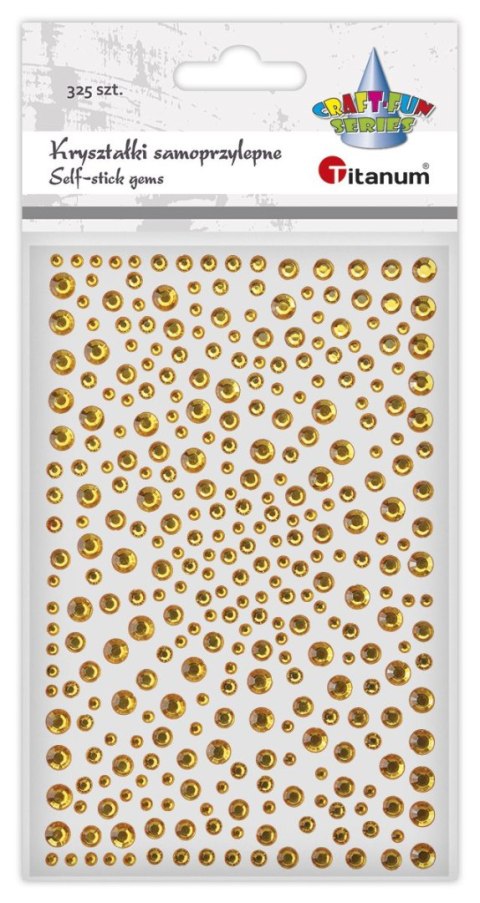 Kryształki Craft-Fun Series złote Titanum (24SL0378) Kryształki Craft-Fun Series złote Titanum (24SL0378)