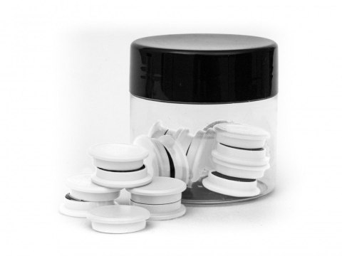 Magnes biały śr. 20mm Tierra 20 sztuk Magnes biały śr. 20mm Tierra 20 sztuk