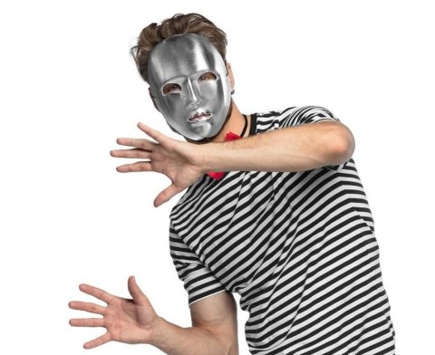 Maska Mima srebrna Godan (00183) Maska Mima srebrna Godan (00183)