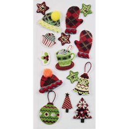 Naklejki świąteczne Craft-Fun Series Boże Narodzenie Titanum (19XQ18-9)