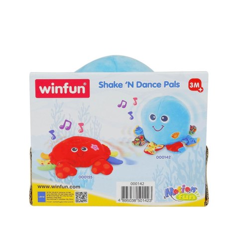 Pluszak interaktywny ośmiornica tańczy i wibruje Smily Play (000142) Pluszak interaktywny ośmiornica tańczy i wibruje Smily Play (000142)