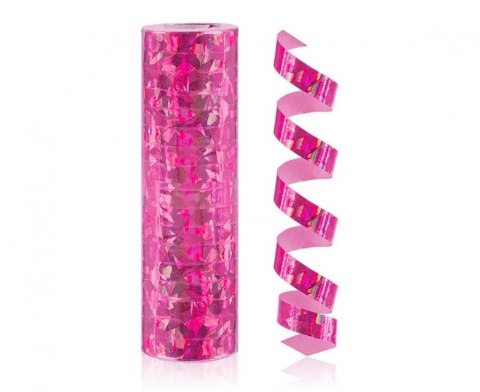 Serpentyna holograficzna różowa 4m różowy Godan (PZ-SHRO)