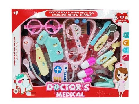 Zestaw lekarski ze światłem Bigtoys (BLE2525) Zestaw lekarski ze światłem Bigtoys (BLE2525)