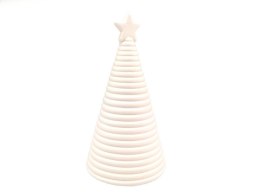 Figurka choinka ceramiczna led 21cm wkład One Dollar (371347)