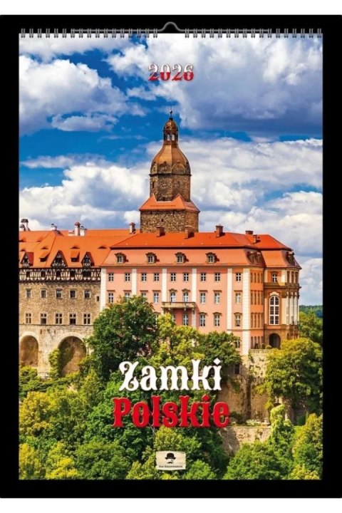 Kalendarz ścienny ZAMKI 320mm x 470mm Pan Kalendarzyk (A3 VD.22) Kalendarz ścienny ZAMKI 320mm x 470mm Pan Kalendarzyk (A3 VD.22)
