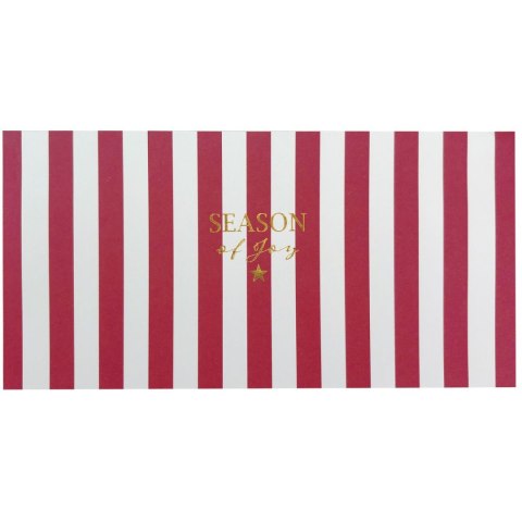 Koperta specjalnego przeznaczenia CHRISTMAS DŁUGIE Z GUMKĄ [mm:] 220x110 Interdruk (5 SZT)